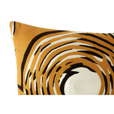 Bosie Ozella Circular Design Embroidered Cushion