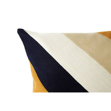 Bosie Ozella Abstract Pattern Embroidered Cushion
