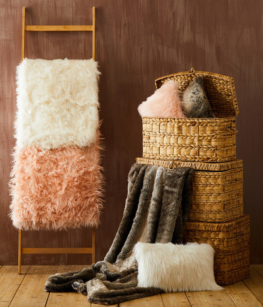 Bosie Lamina Pink Throw