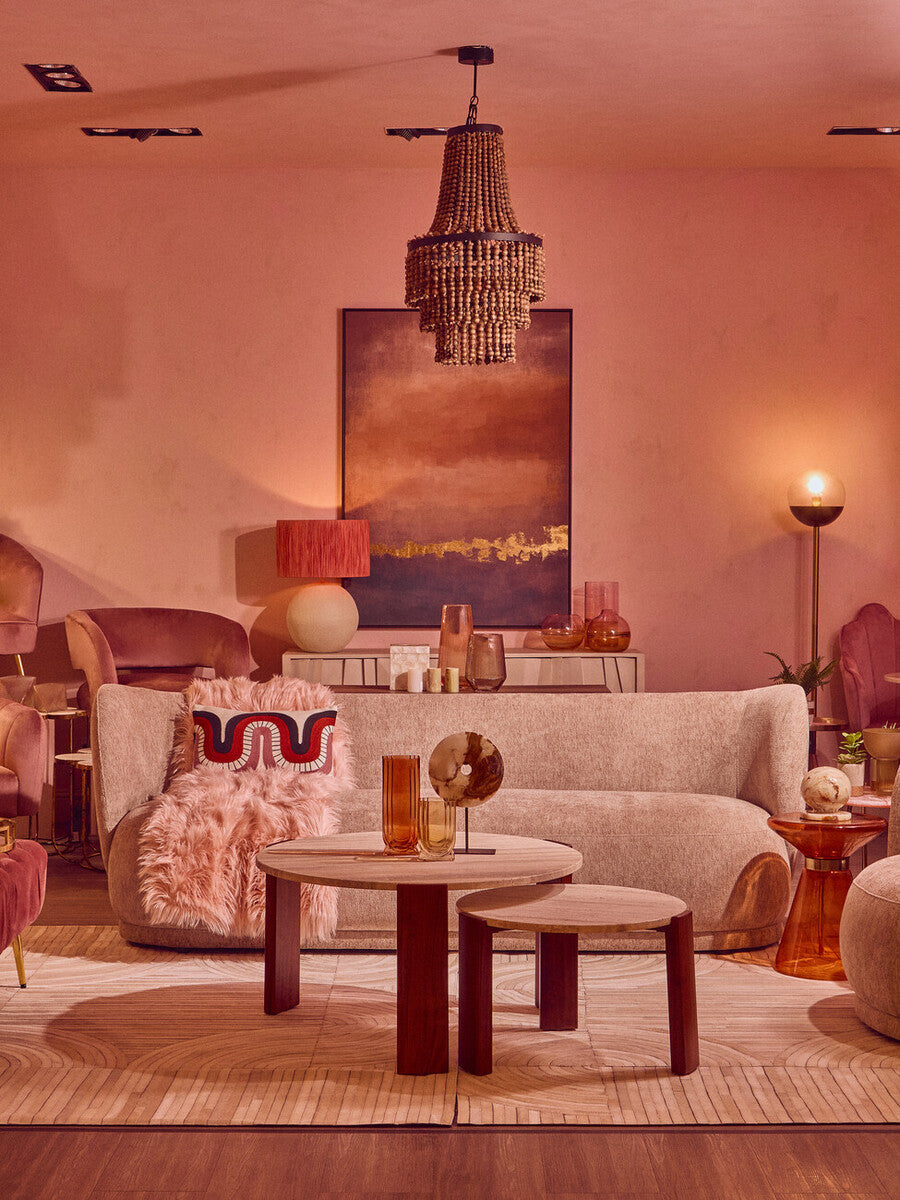 Bosie Lamina Pink Throw