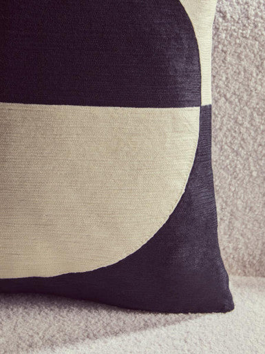 Bosie Ozella Cream And Black Cushion
