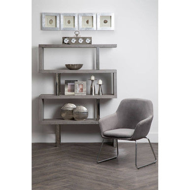 Nason Set Of 4 Grey Agate Wall Art