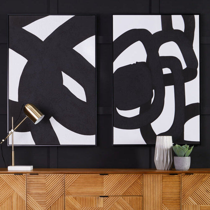 Set of Two Abstract Wall Art | Astratto