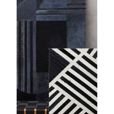 Safira Black And White Abstract Wall Art