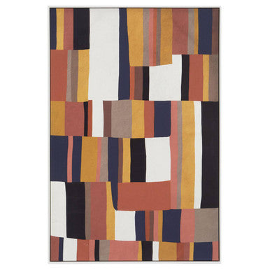 Astratto Multicoloured Block Wall Art