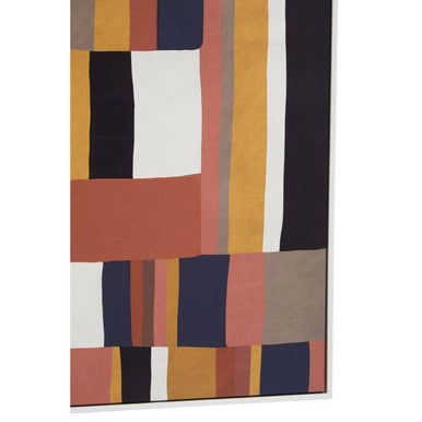 Astratto Multicoloured Block Wall Art