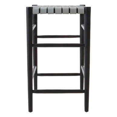 Kendari Leather Bar Stool