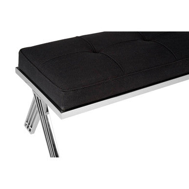 Piermount Silver Finish Bench