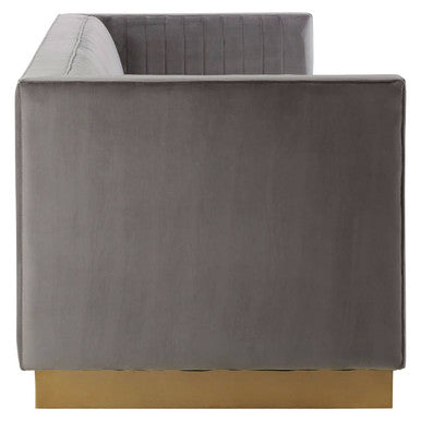 3 Seater Grey Sofa, Opal