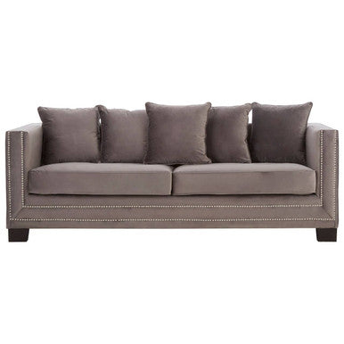 3 Seater Viola Grey Sofa, Sofia