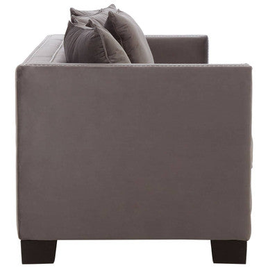 3 Seater Viola Grey Sofa, Sofia