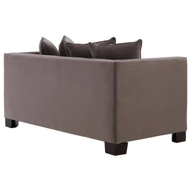 2 Seater Viola Brown Sofa, Sofia