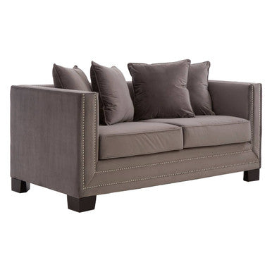 2 Seater Viola Brown Sofa, Sofia