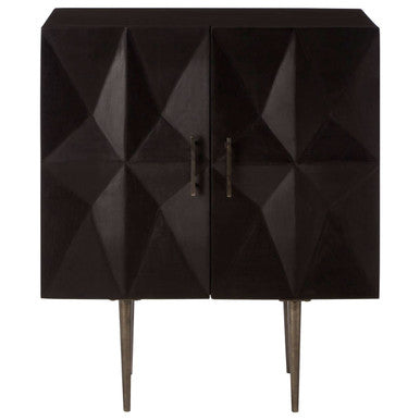 Sabari Two Door Mango Wood Cabinet