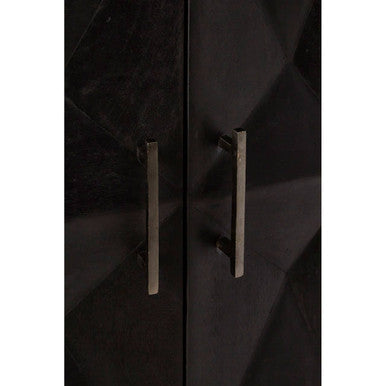 Sabari Two Door Mango Wood Cabinet