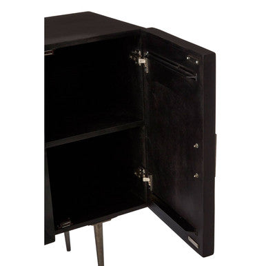 Sabari Two Door Mango Wood Cabinet