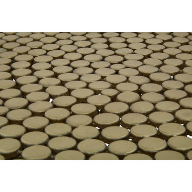 Templar Gold Finish Beaded Coffee Table