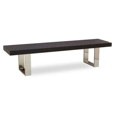 Ulmus Black Elm Wood Bench