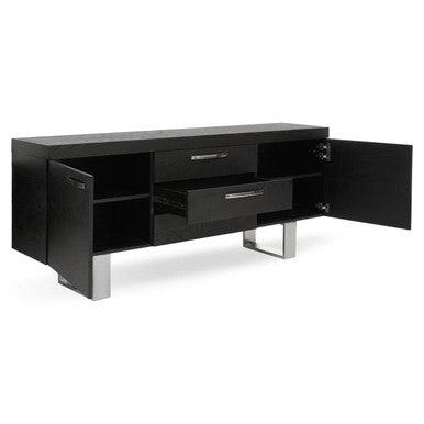 Ulmus Black Elm Wood Sideboard