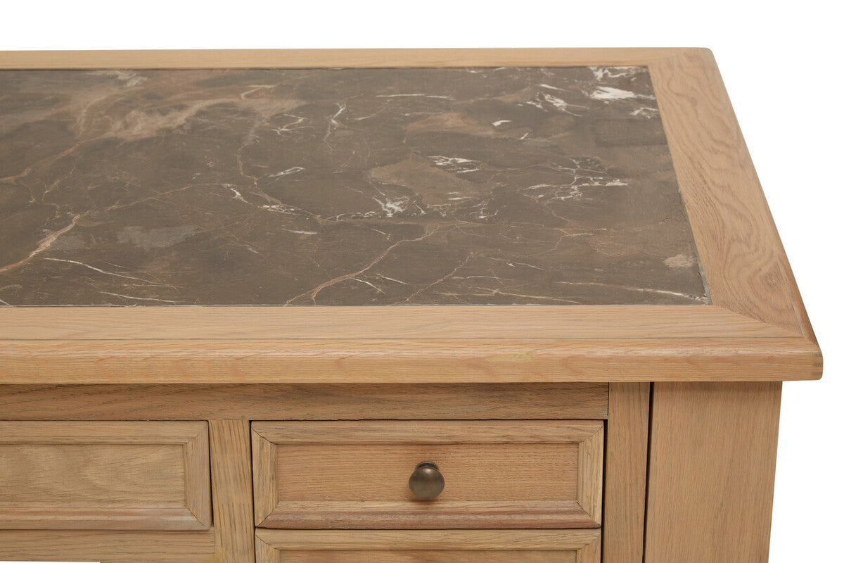 Lyon 5 Drawer Desk