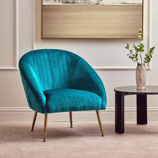 Blue Occasional Chair | Tania