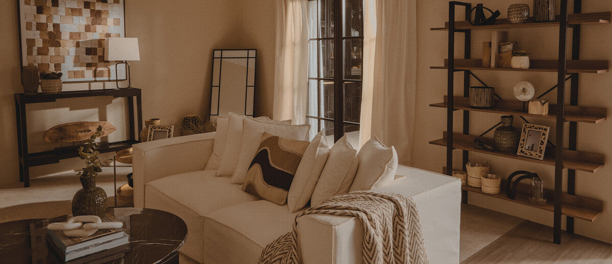 3 Seater Cream Sofa, Marseille