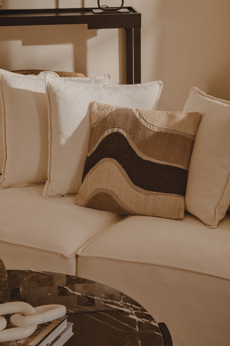 3 Seater Cream Sofa, Marseille
