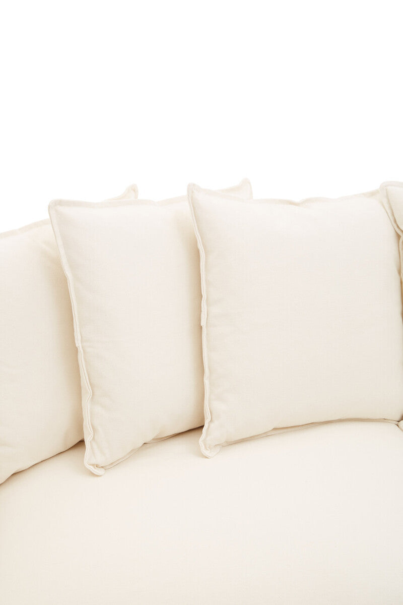 3 Seater Cream Sofa, Marseille