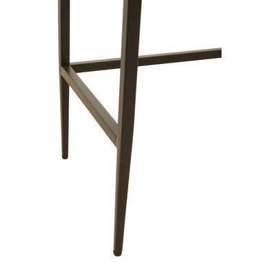 Natural Carved Wooden Effect Console Table with 2 Storage Drawer, Jakara
