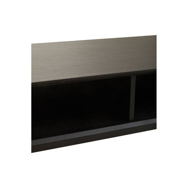 Jakara Black Finish Coffee Table with Drawers