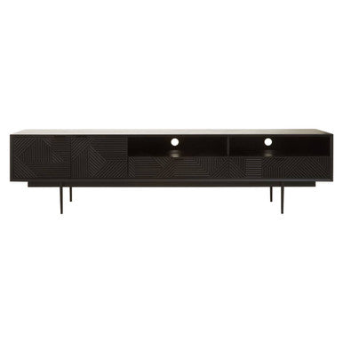 Black Finish Media Unit | Jakara