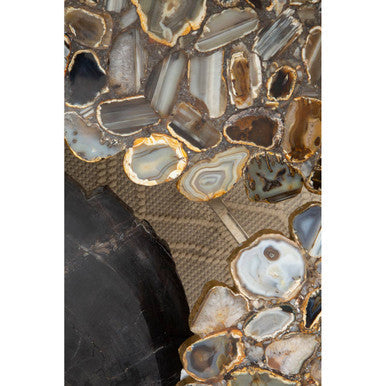 Rabia Agate Side Table