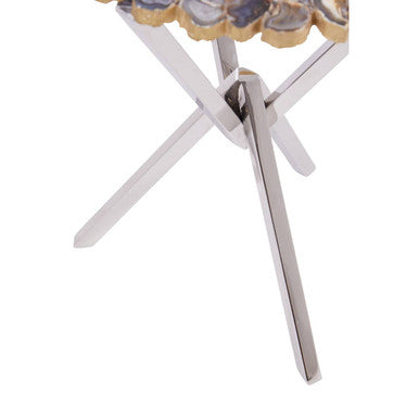 Rabia Agate Side Table