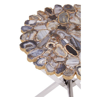 Rabia Agate Side Table