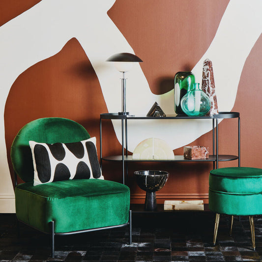 Haya Green Velvet Chair
