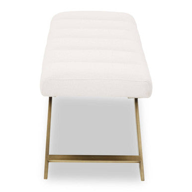Gilden Natural Bench With Cross Base
