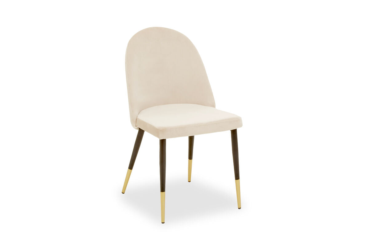 Gilden Dining Chair With Curved Back