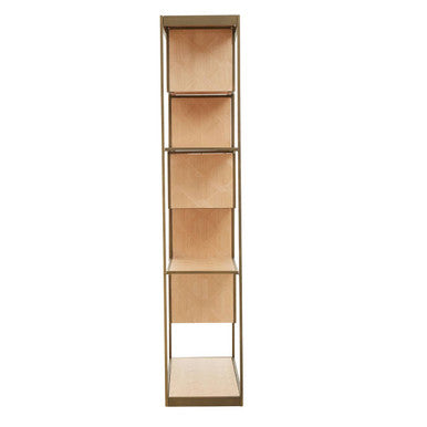 Grenoble Brushed Brass Multi Tier Shelving Unit