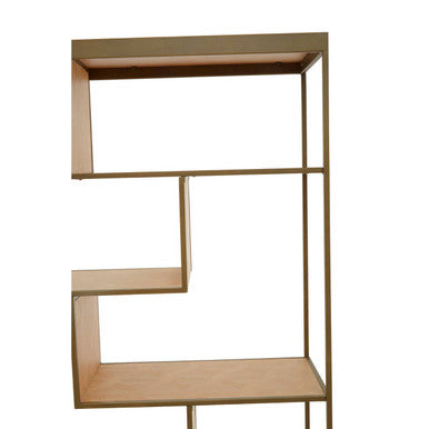 Grenoble Brushed Brass Multi Tier Shelving Unit