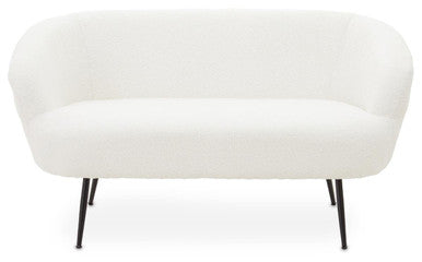 2 Seater Sofa With Black Finish Legs, Yazmin