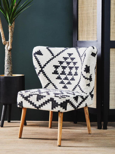 Cefena Berber Style Mango Wood Chair