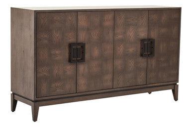 Dimaro Antique Grey Four Door Sideboard