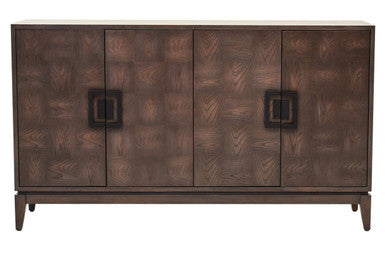 Dimaro Antique Grey Four Door Sideboard