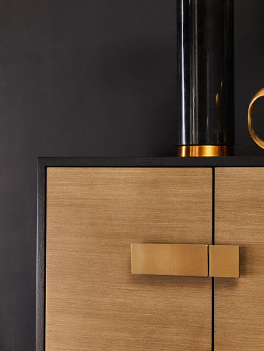Davoli Black And Grey Sideboard