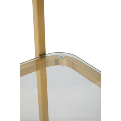 Vogue Left Half Moon Shelf Unit