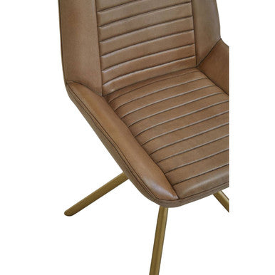 Buffalo Grey Leather Chair