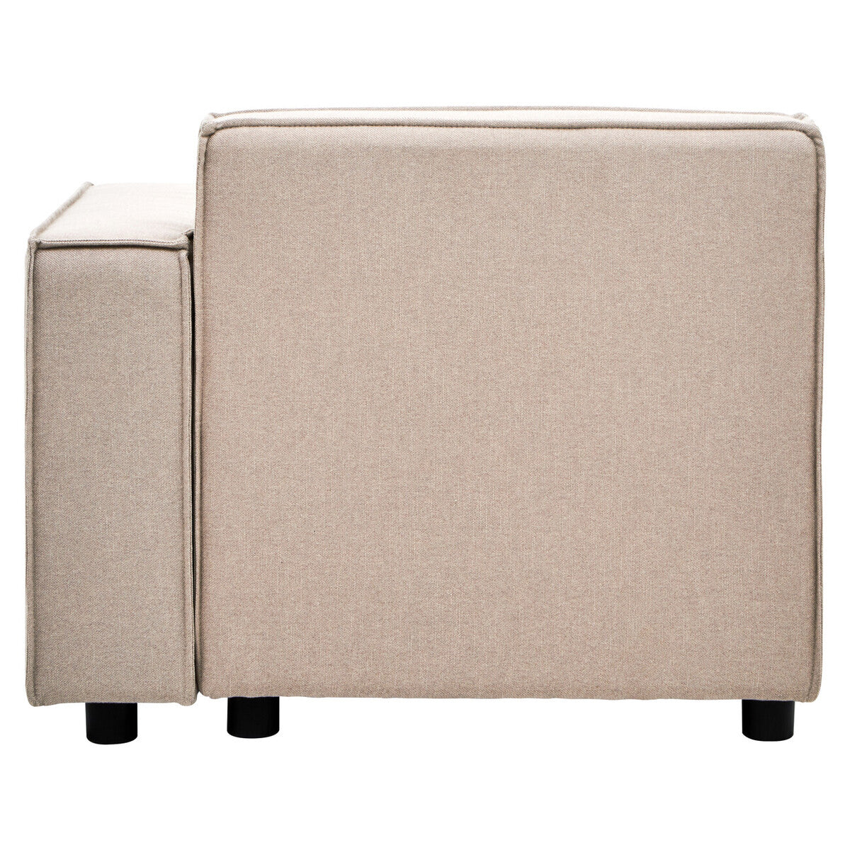 Natural Fabric Right Arm Modular Sofas, Toulouse