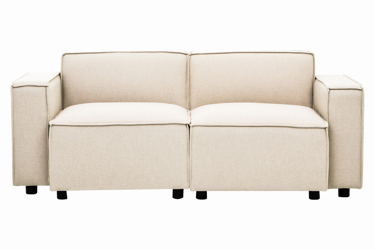 Cream Fabric Right Arm Modular Sofas, Toulouse