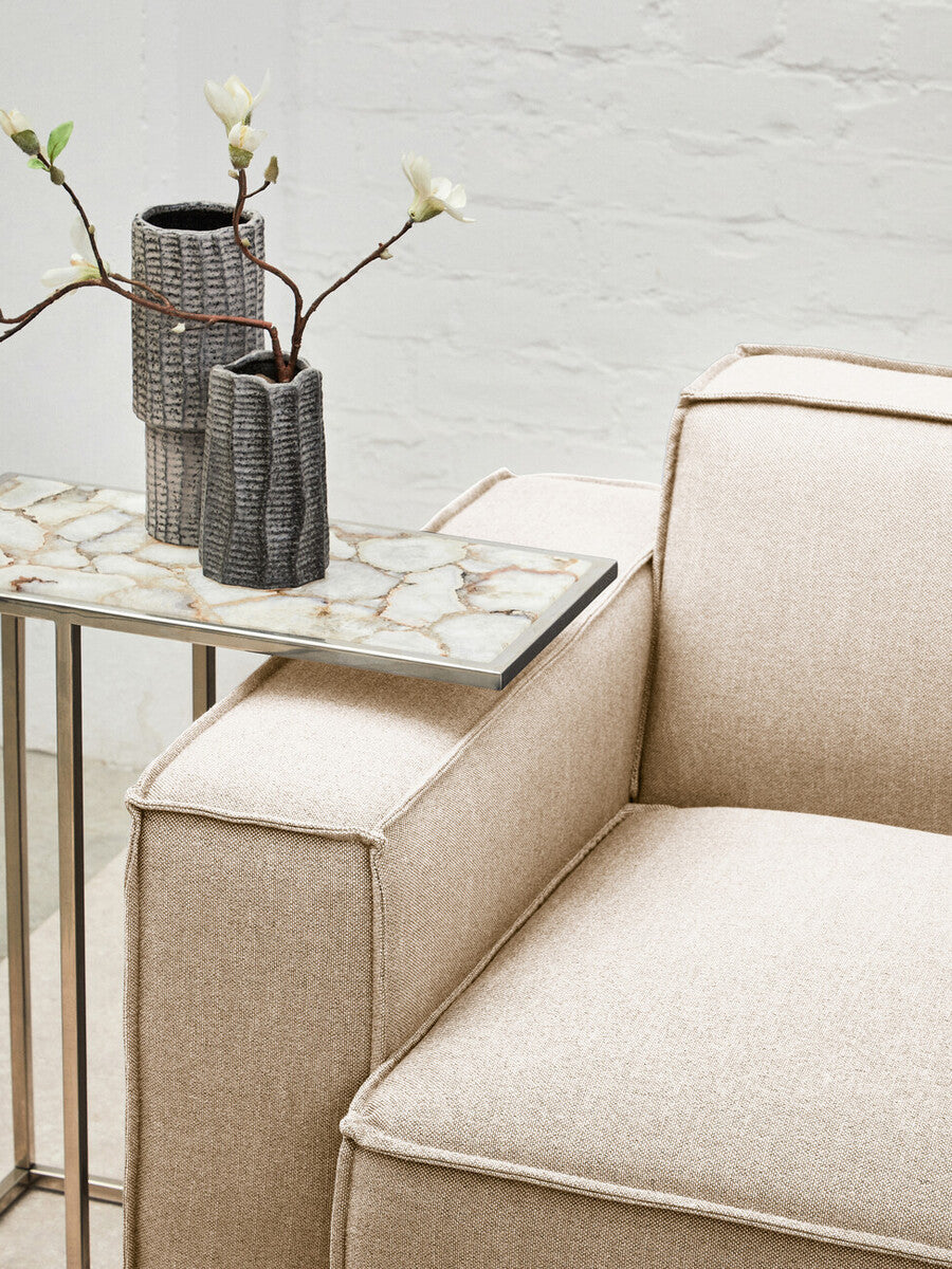 Cream Fabric Left Arm Modular Sofas, Toulouse