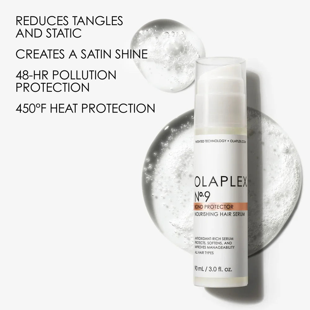 Olaplex No.9 Bond Protector Nourishing Hair Serum 3 oz / 90 ml - Ultimate Heat & Pollution Shield